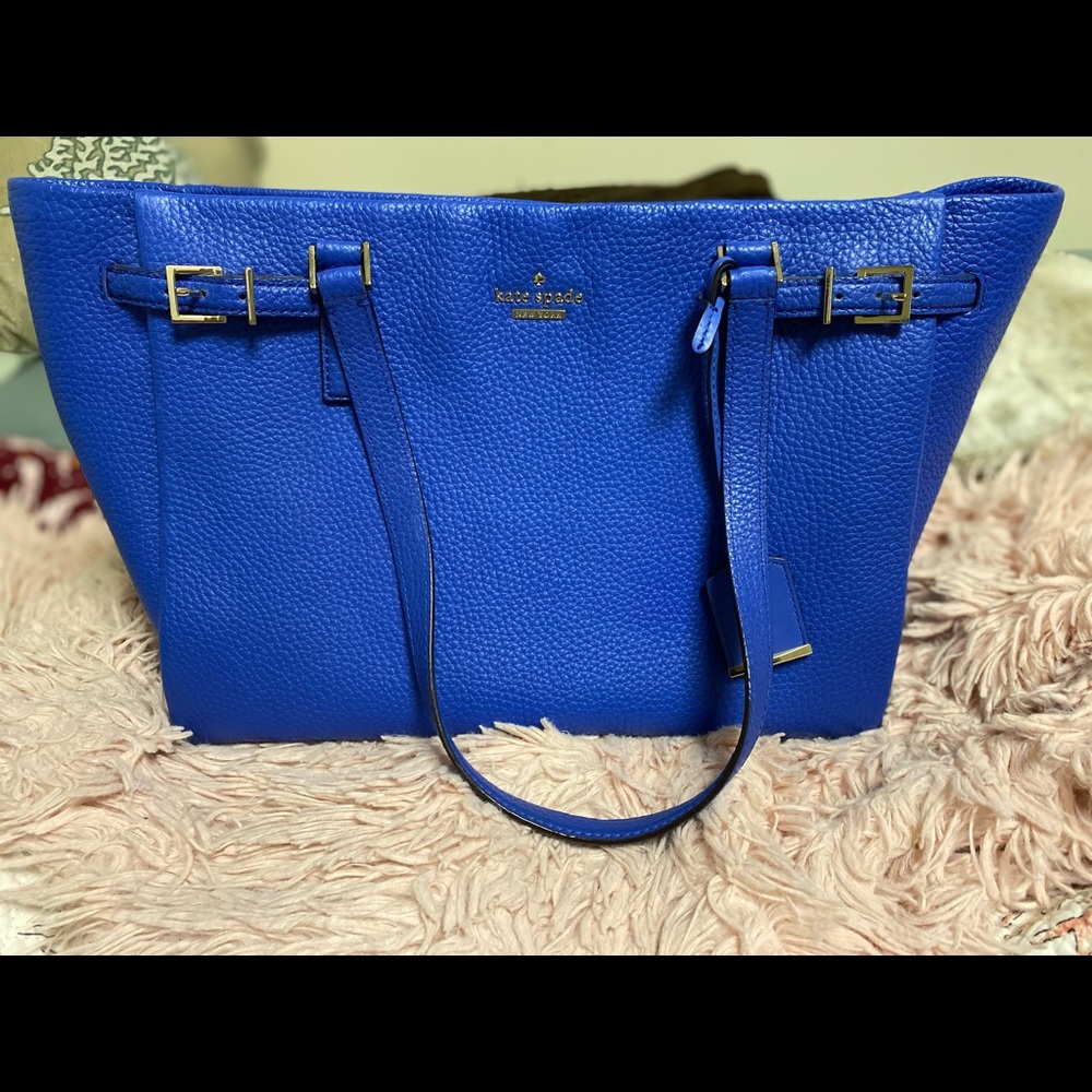 Kate spade royal blue large bag
